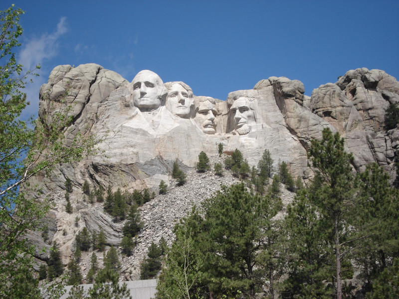 Mount Rushmore the next day