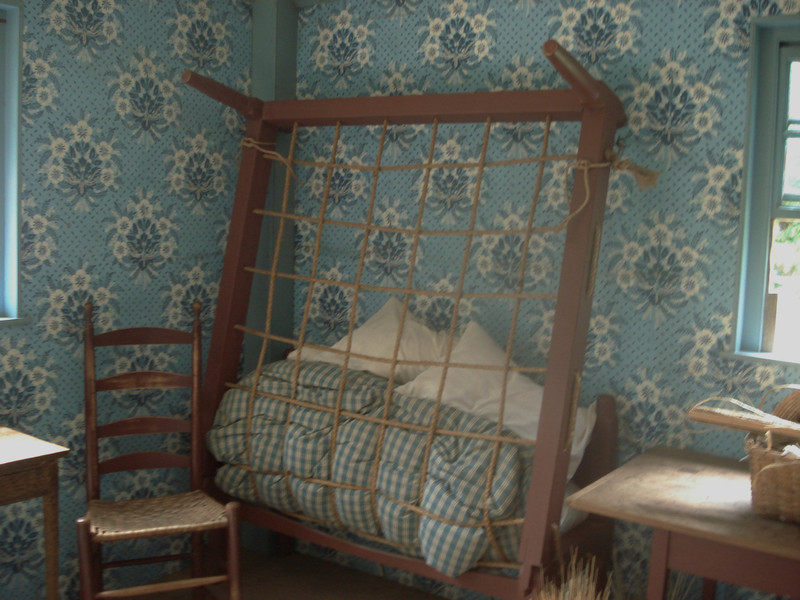 Foldup bed in Old Sturbridge