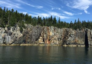 Acadia Park from water