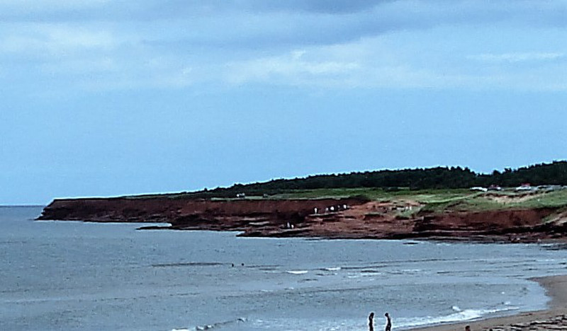 Red cliffs of Cavendish