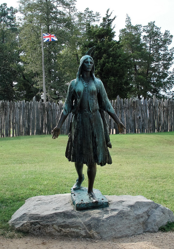 Pocahontas monument