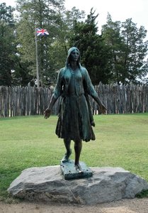 Pocahontas monument