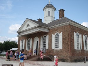 Courthouse Colonial Williamsburg