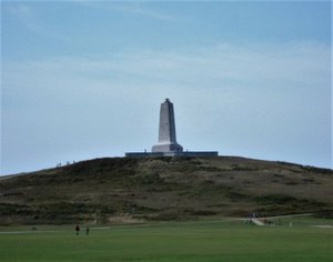 Wright monument for glider takeoff point off Kill Devil Hill
