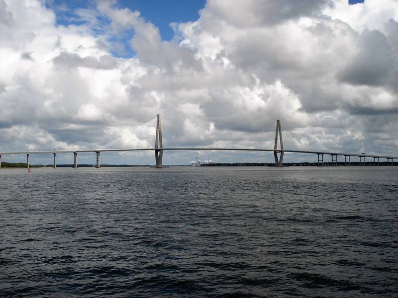 Charleston Harbor and Bridge
