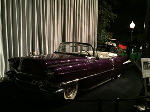 Graceland Autos - 1956 Cadillac that he painted purple