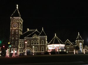 Decorated Courthouse