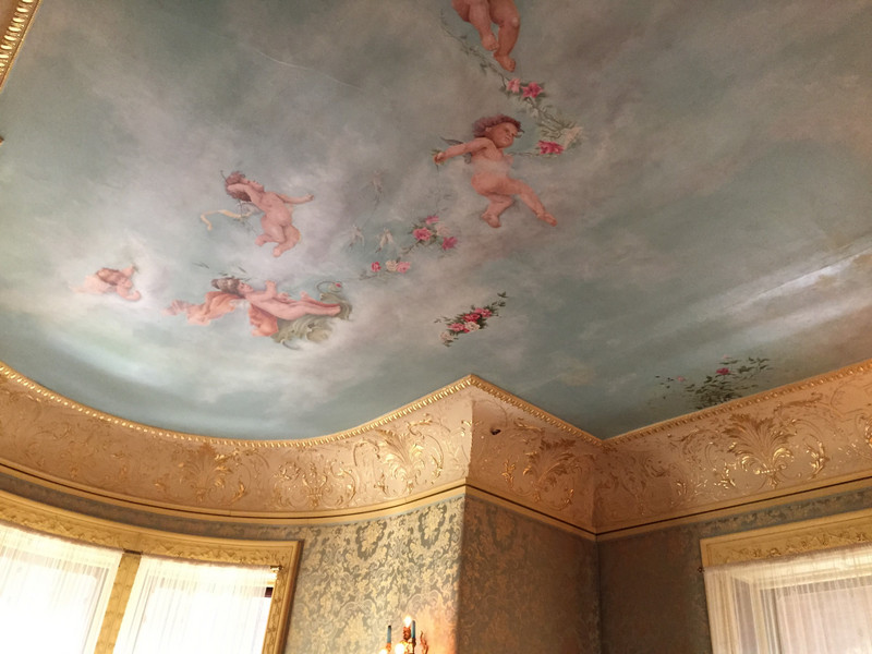 Galveston Moody Mansion Painted Ceiling