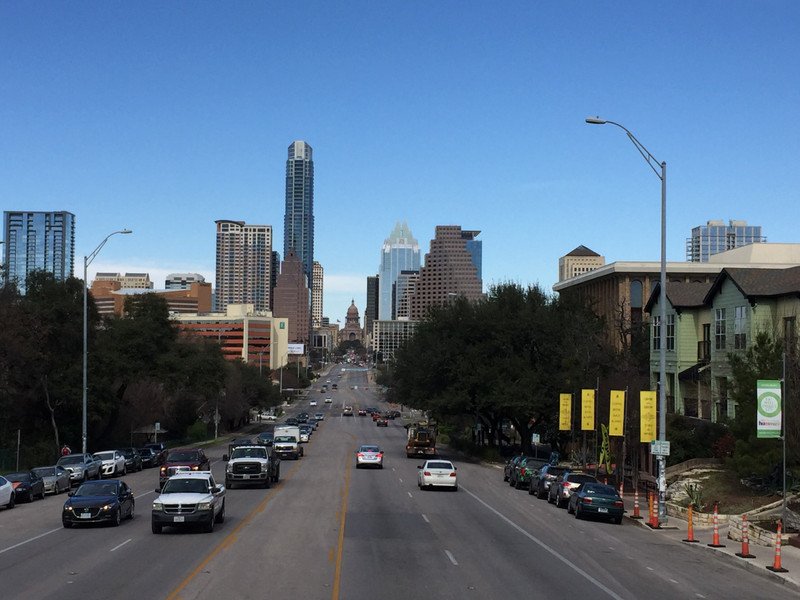 Austin - Downtown from SOCO District