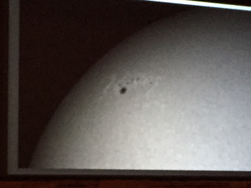 Mc Donald Observatory Sun Spots