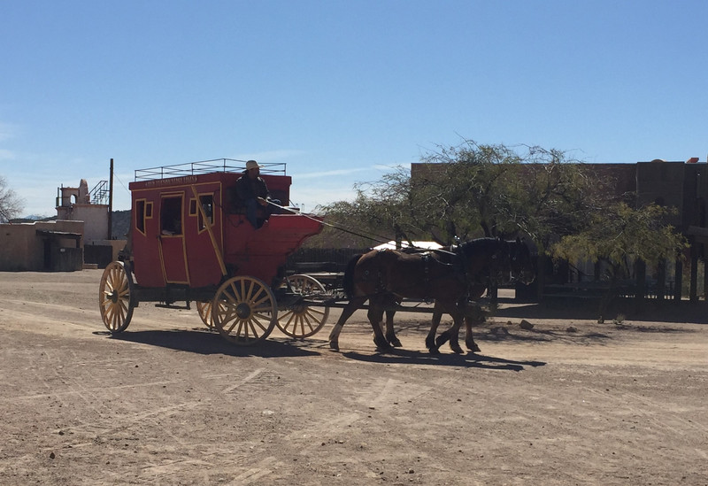 Old Tucson Stagecoach ride