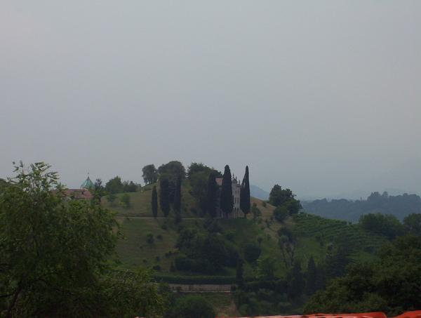 A villa through the hill