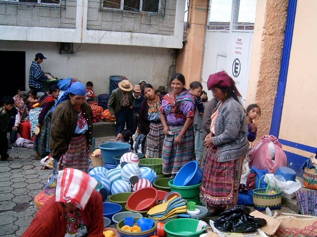 Mayan market ladies