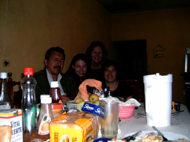 The family that I stayed with in Xela