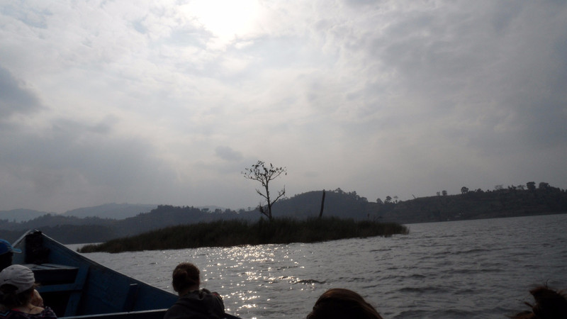 Punishment island at Lake Bunyonyi