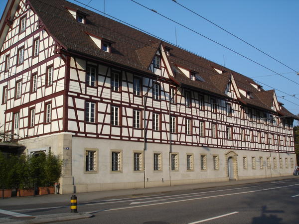 Traditional Swiss building