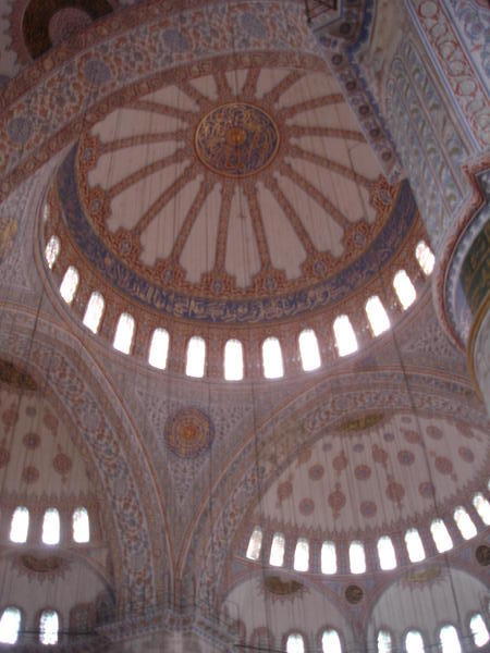 inside blue mosque