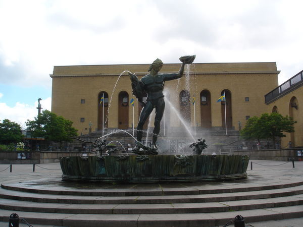Poseidon  statue, Gothenburg