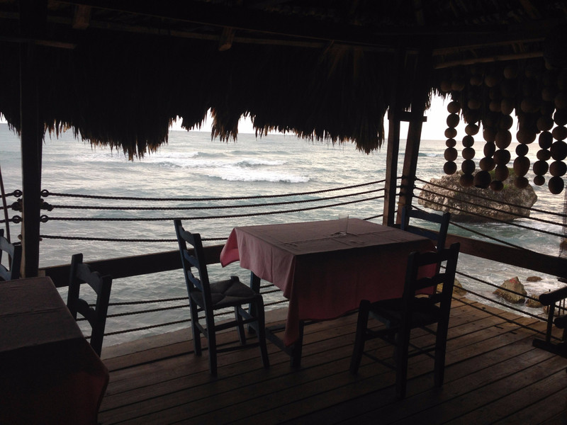 Restaurant Vue sur mer ... avec une vue sur la mer!