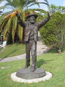 Statue of Johnny Barnes