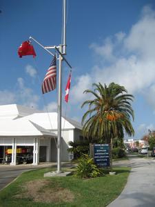 Entrance of the Bermuda Underwater Institute, Hamilton