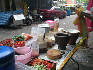 Khon-Kaen street fooding