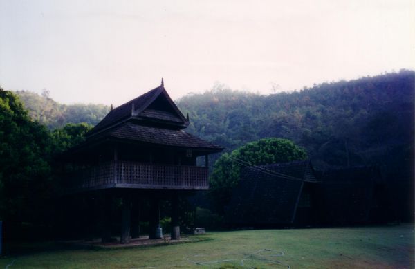 Chiang Mai traditional north thai house