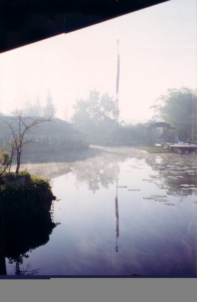 Chiang Mai a resort lake and  smog