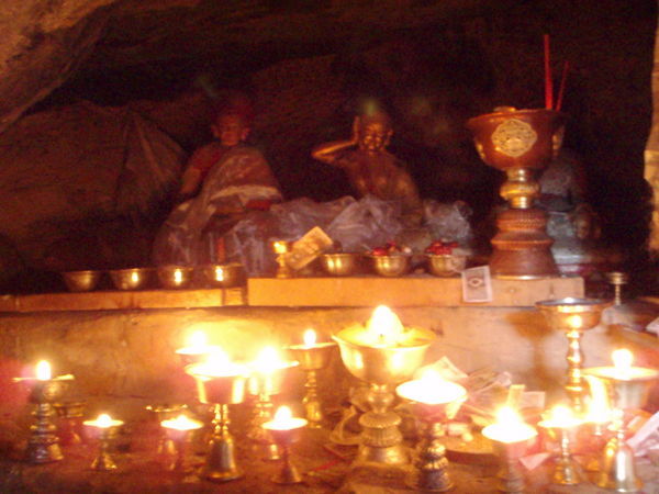 Prayer Cave in Diraphuk Monastary 