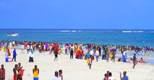 Mogadishu Somalia Liido beach 2016