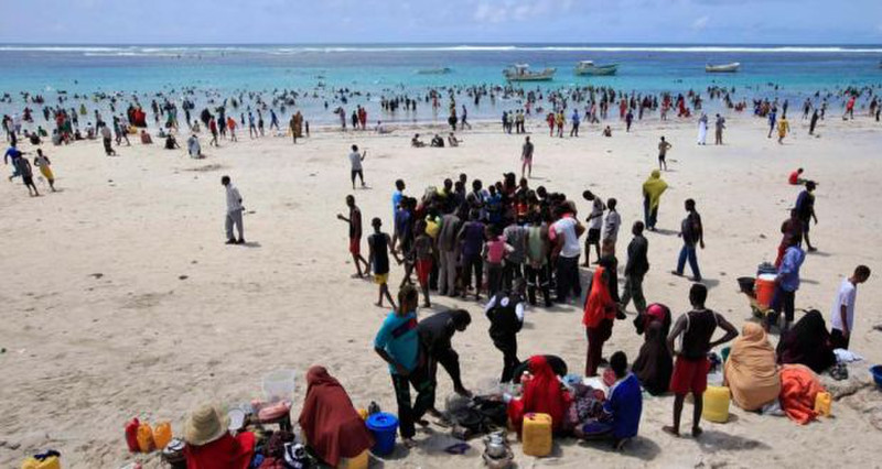 The Famous Liido Beach Somalia Mogadishu 2016