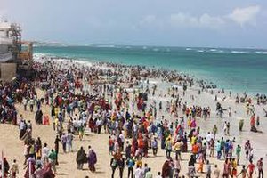 The Famous Liido Beach Somalia Mogadishu 2016