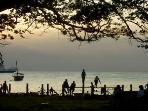 Sunset diving Zanzibar
