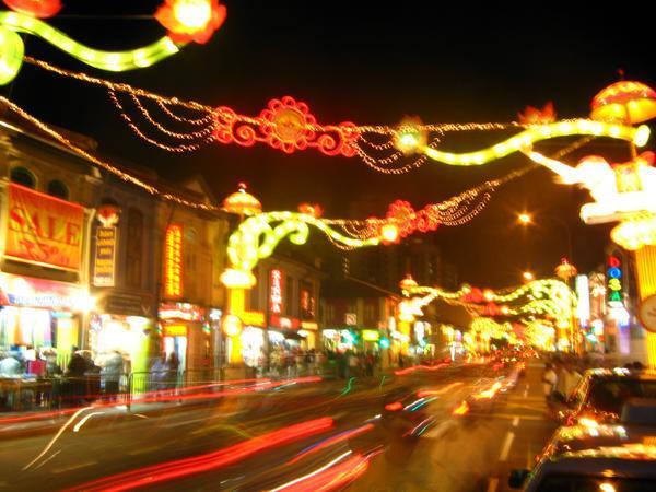 Deepavali and street lights
