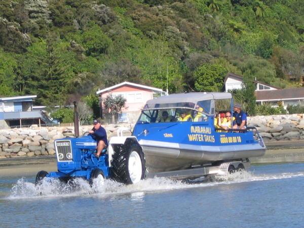 Tractor Boat Pull