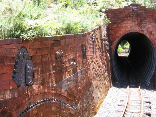 Tiny train tunnell