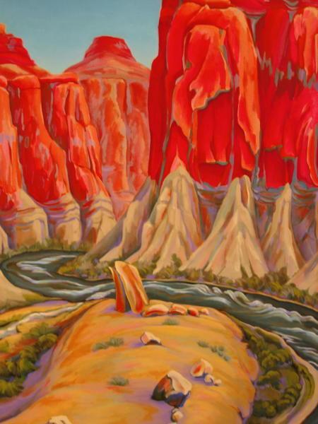Canyon Painting