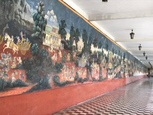 The longest mural you ever seen.