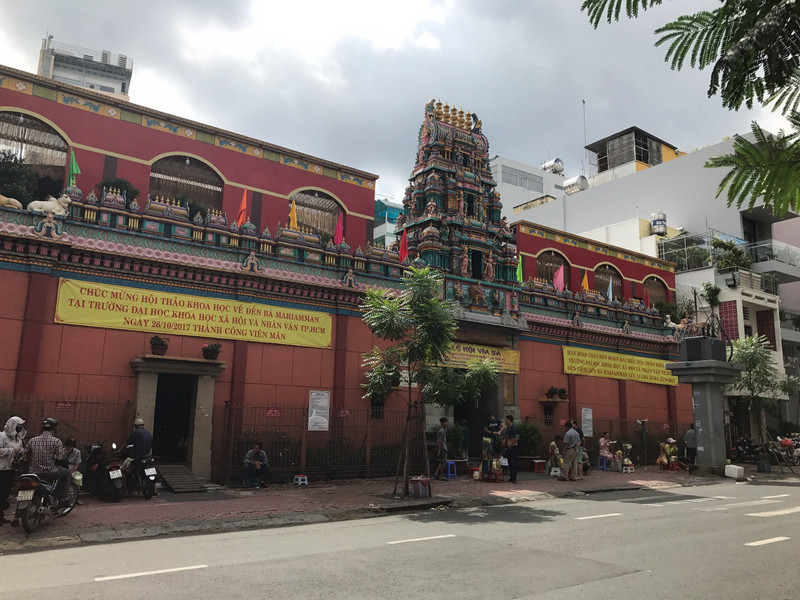 Hindu temple or Indian restaurant 