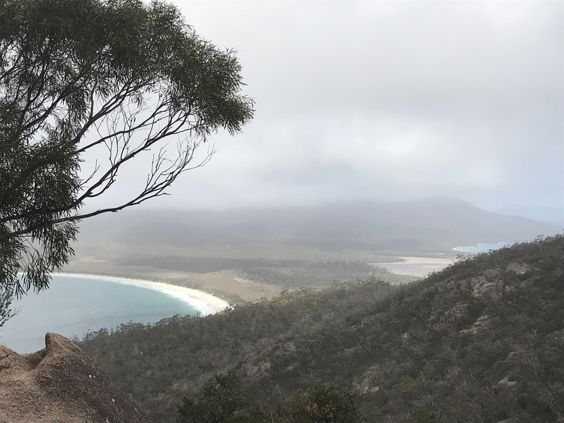 Cloud  over Wineglass Bay 