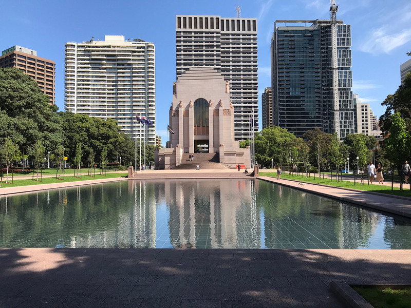 ANZAC Memorial with Reflecting Pool 