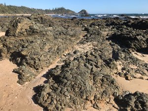 Ocean floor rocks