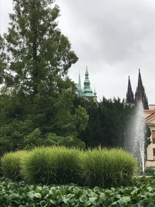 Spires and fountains