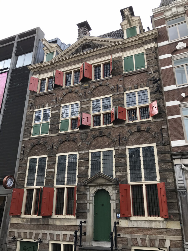 The house where Rembrandt lived .