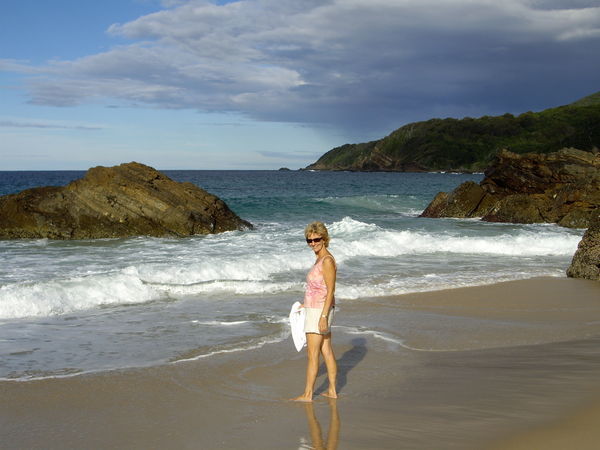 Jenny on th beach