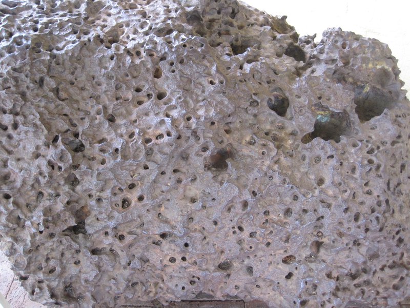 A meteorite.