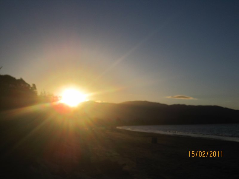 Sunset at Pohara Campsite (2)