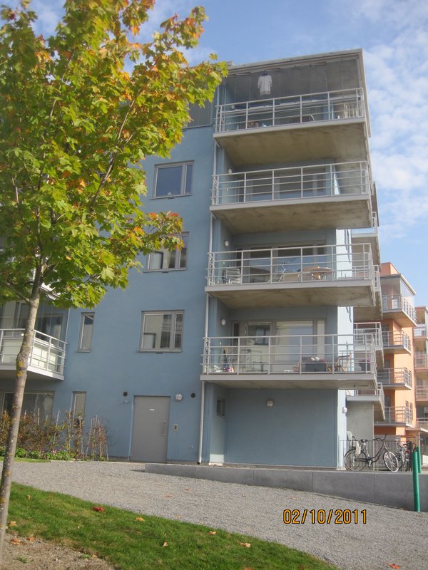 The apartment -1st floor balcony