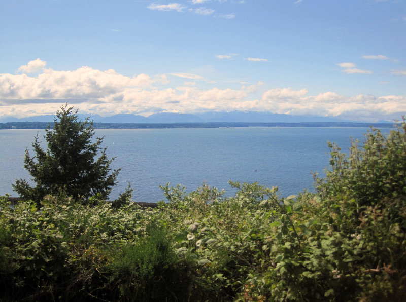 Lookout to Olympic Peninsula