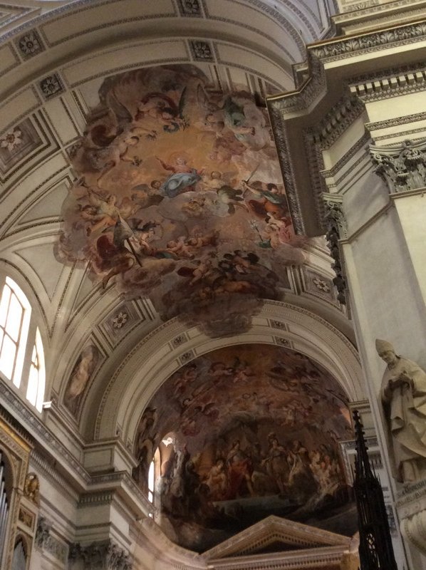 Ceiling frescos 